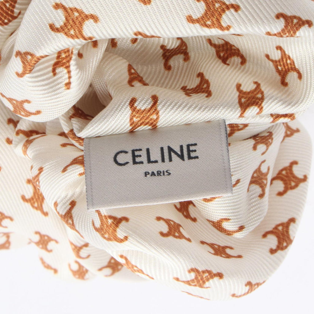Celine Triomphe · Silk Scrunchie