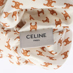 Celine Triomphe · Silk Scrunchie