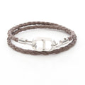 Dior CD Icon · Braided Leather Bracelet