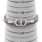 Dior CD Icon · Braided Leather Bracelet