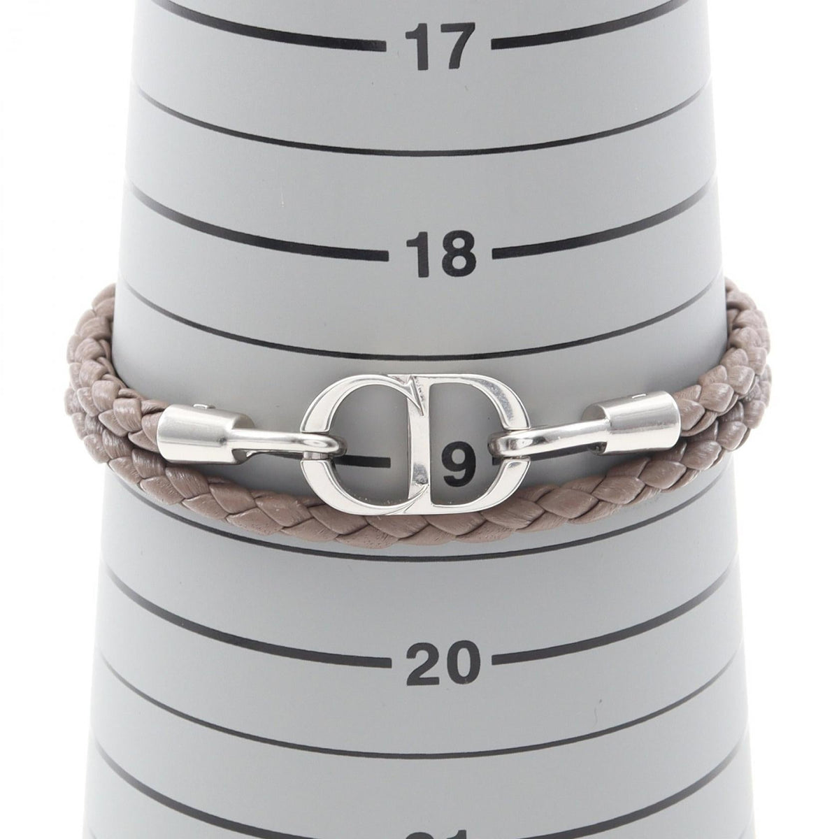 Dior CD Icon · Braided Leather Bracelet