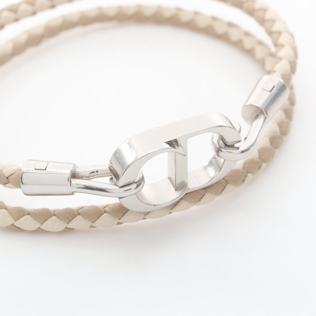 Dior CD Icon · Braided Leather Bracelet