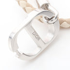 Dior CD Icon · Braided Leather Bracelet