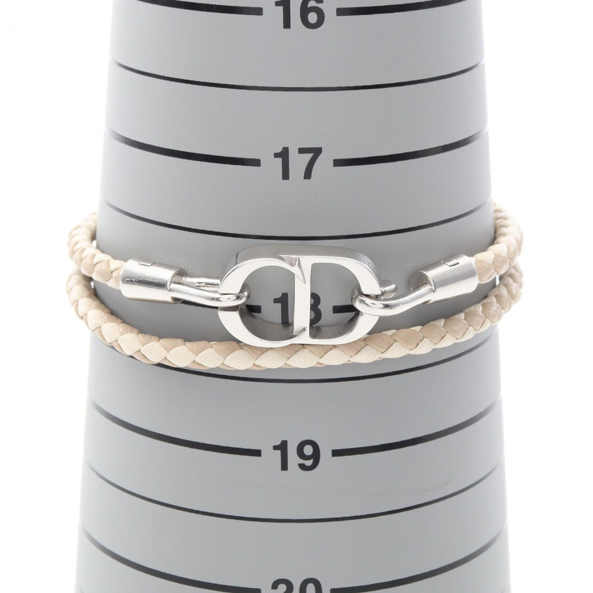 Dior CD Icon · Braided Leather Bracelet