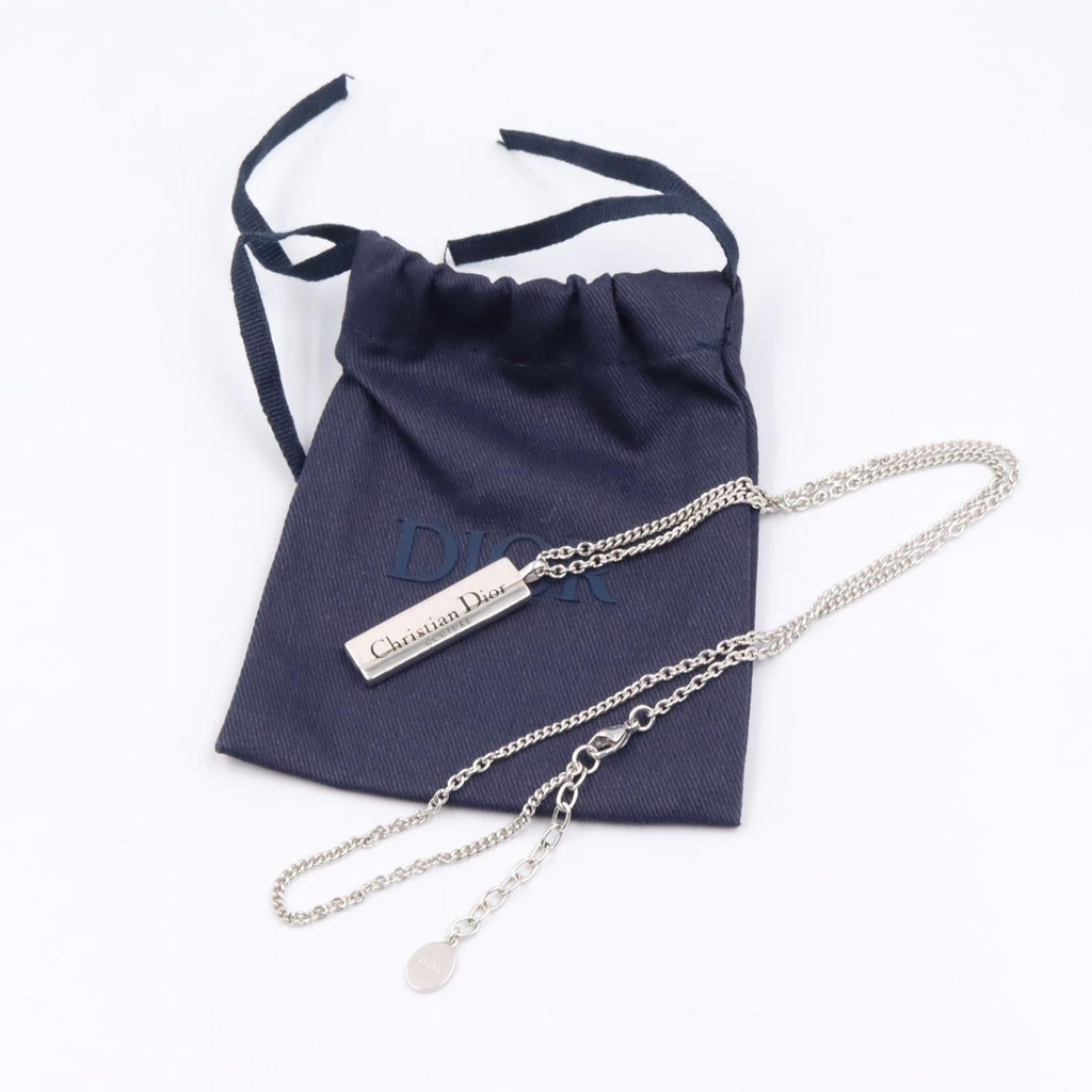 Dior Logo · Sterling Silver Necklace