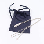 Dior Logo · Sterling Silver Necklace