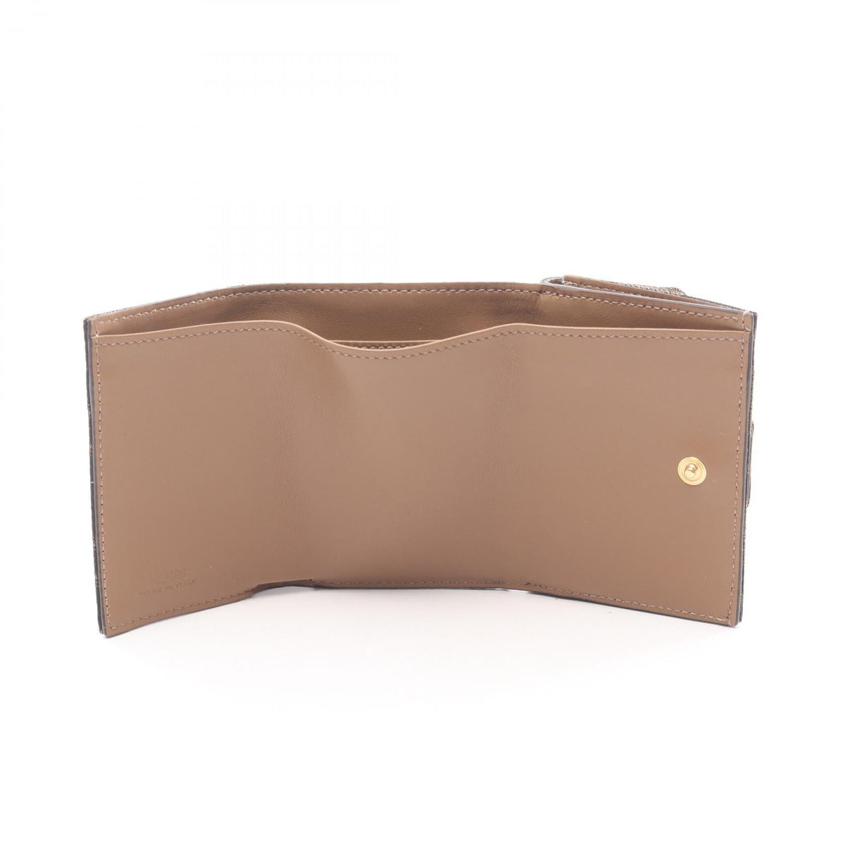 Fendi Baguette Zucca · Tri-Fold Wallet