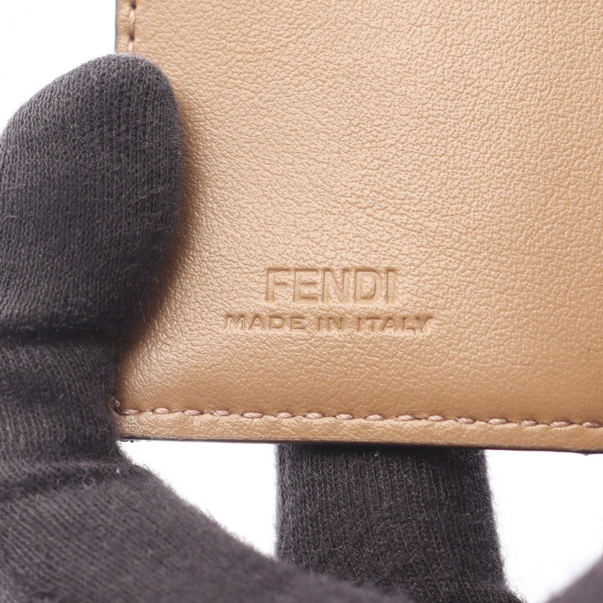 Fendi Baguette Zucca · Tri-Fold Wallet