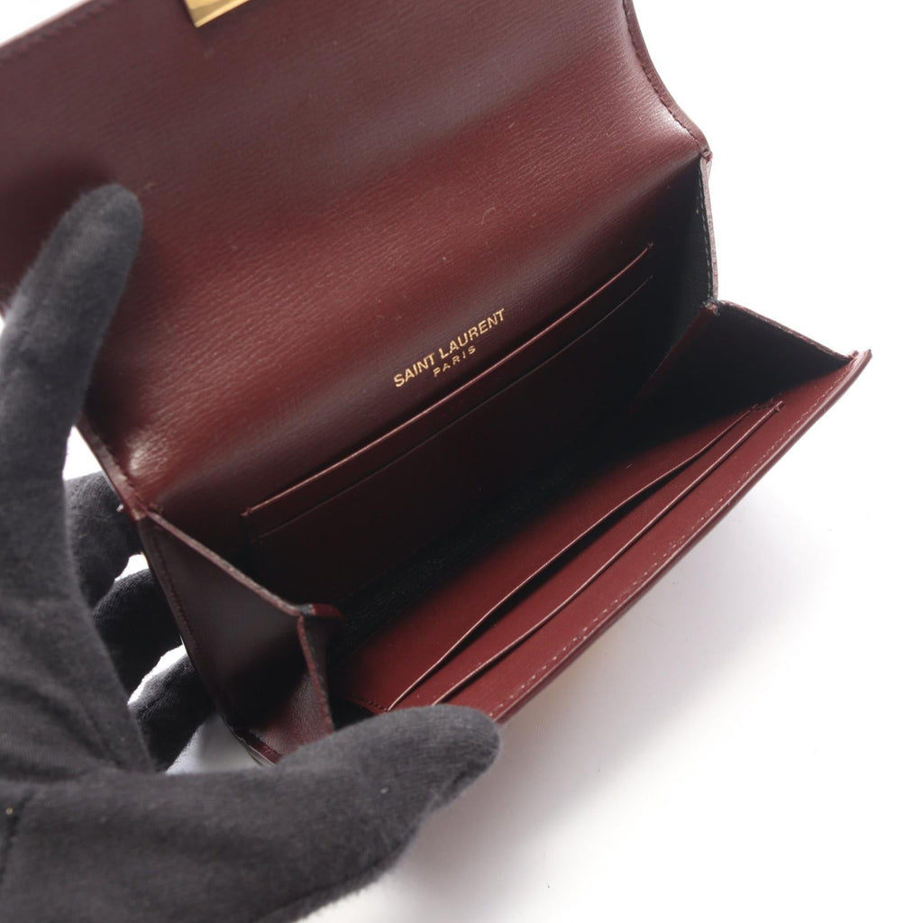Saint Laurent Paris · Leather Card Case