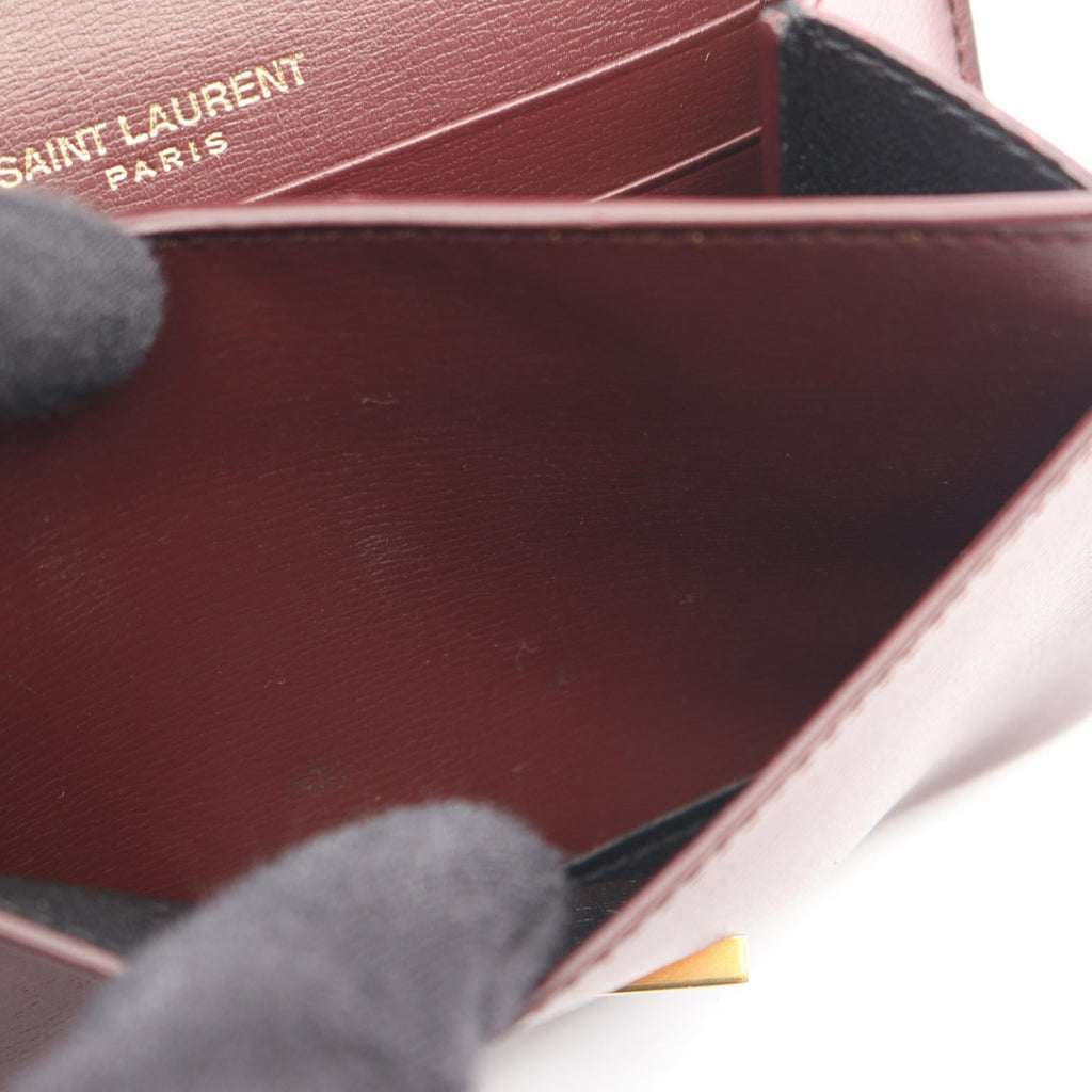 Saint Laurent Paris · Leather Card Case