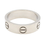 Cartier Love Ring · 18K White Gold