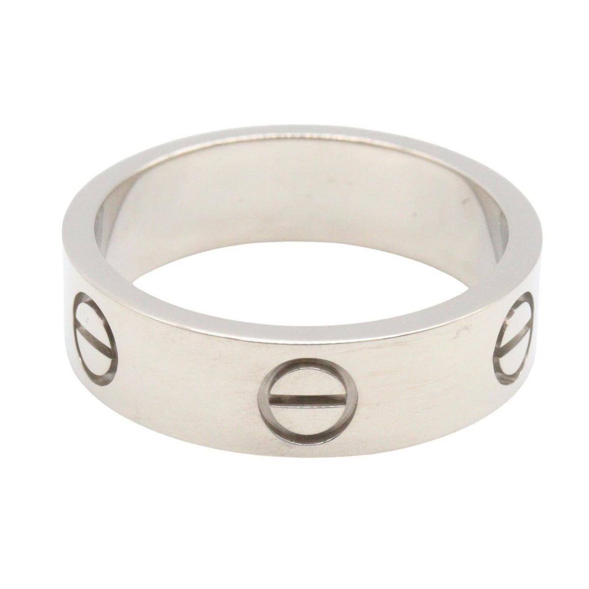 Cartier Love Ring · 18K White Gold