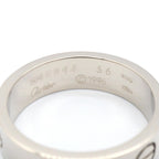 Cartier Love Ring · 18K White Gold