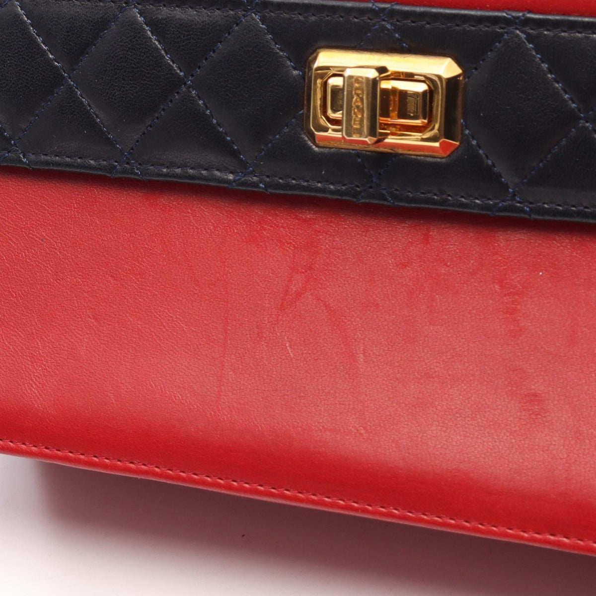 Chanel Matelassé · Bicolor · Lambskin