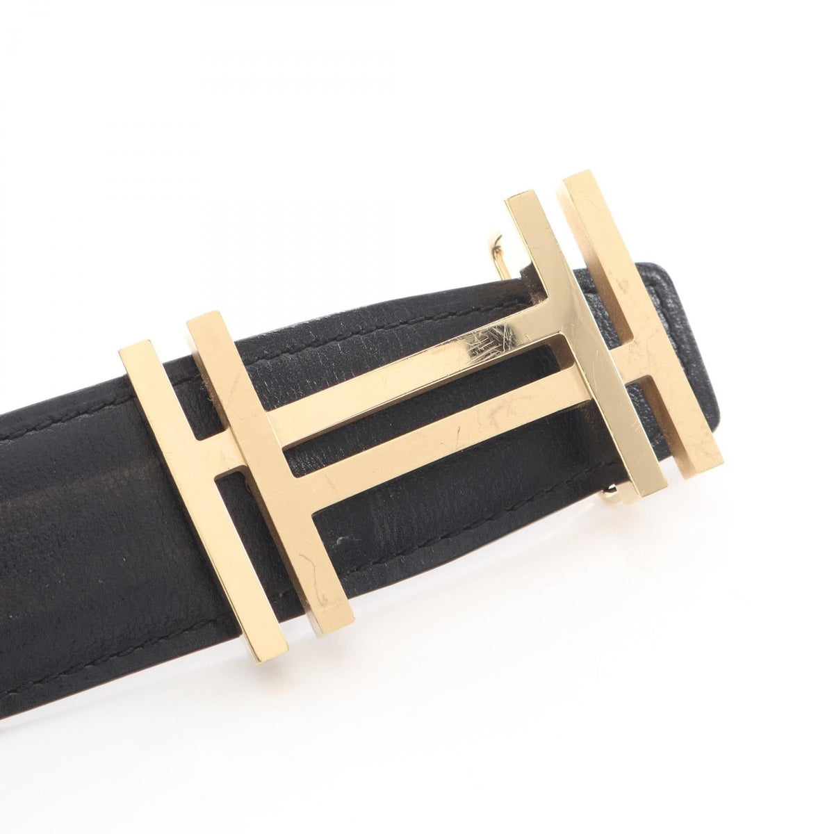 Hermès H au Carré · Reversible Belt · Leather
