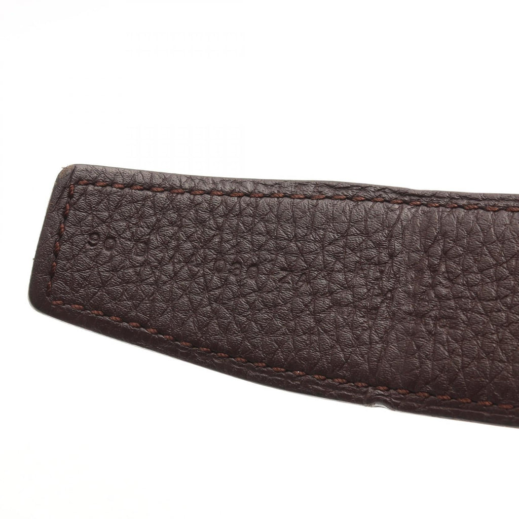 Hermès H au Carré · Reversible Belt · Leather