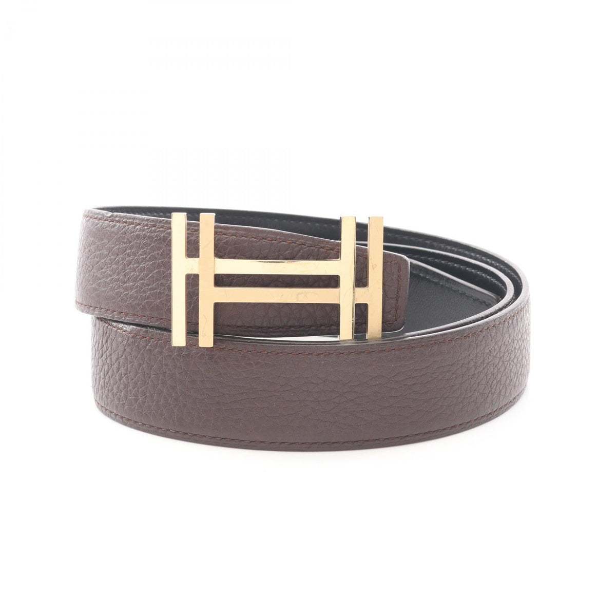 Hermès H au Carré · Reversible Belt · Leather