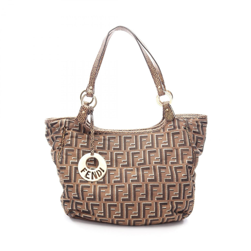 Fendi Zucca · Canvas Leather