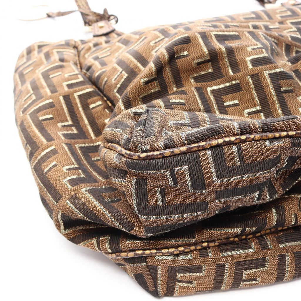 Fendi Zucca · Canvas Leather
