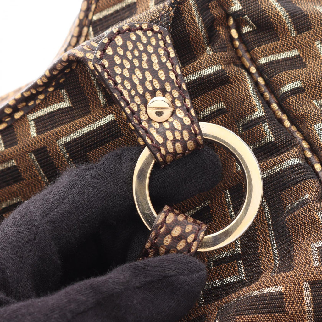 Fendi Zucca · Canvas Leather