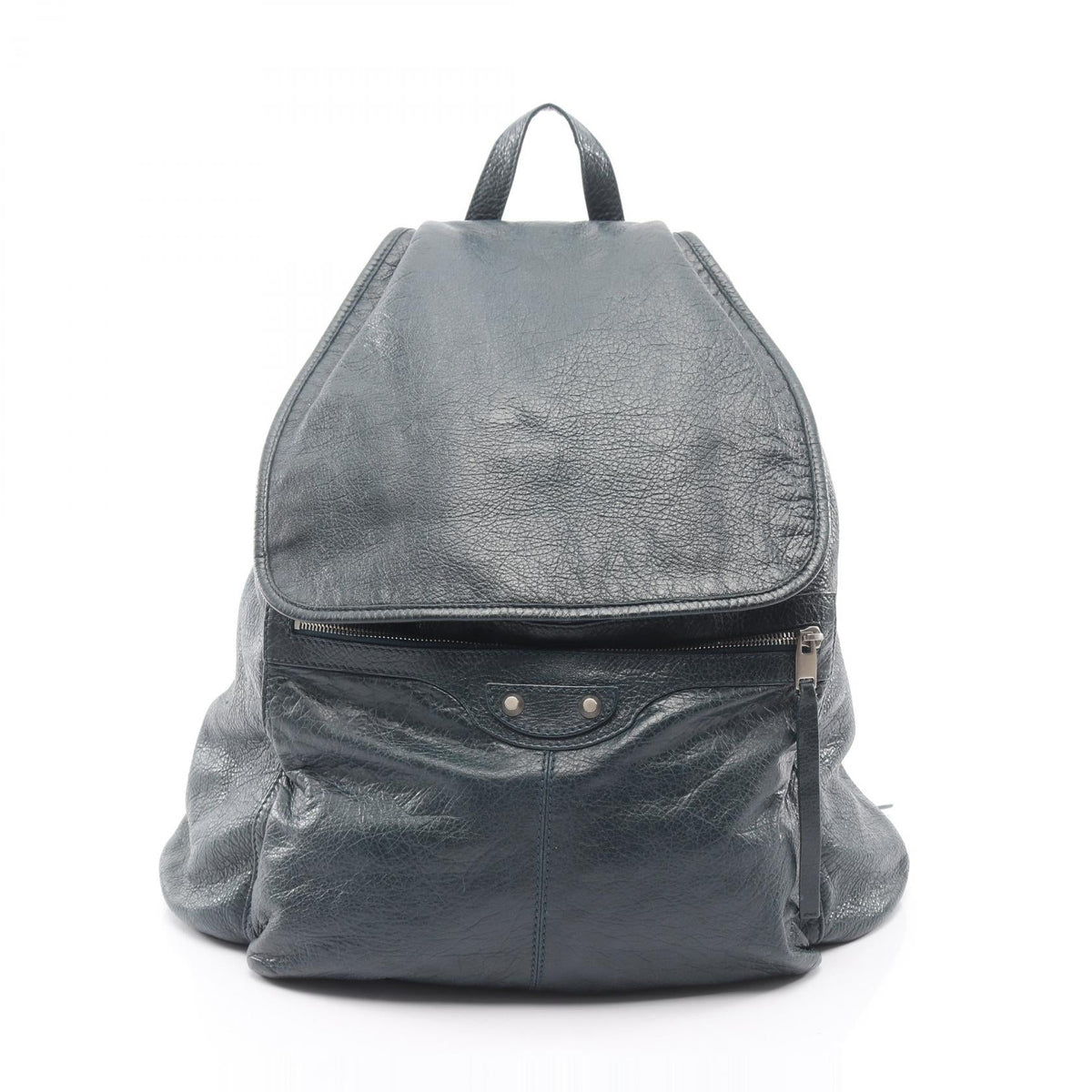 Balenciaga Traveler · Leather Backpack