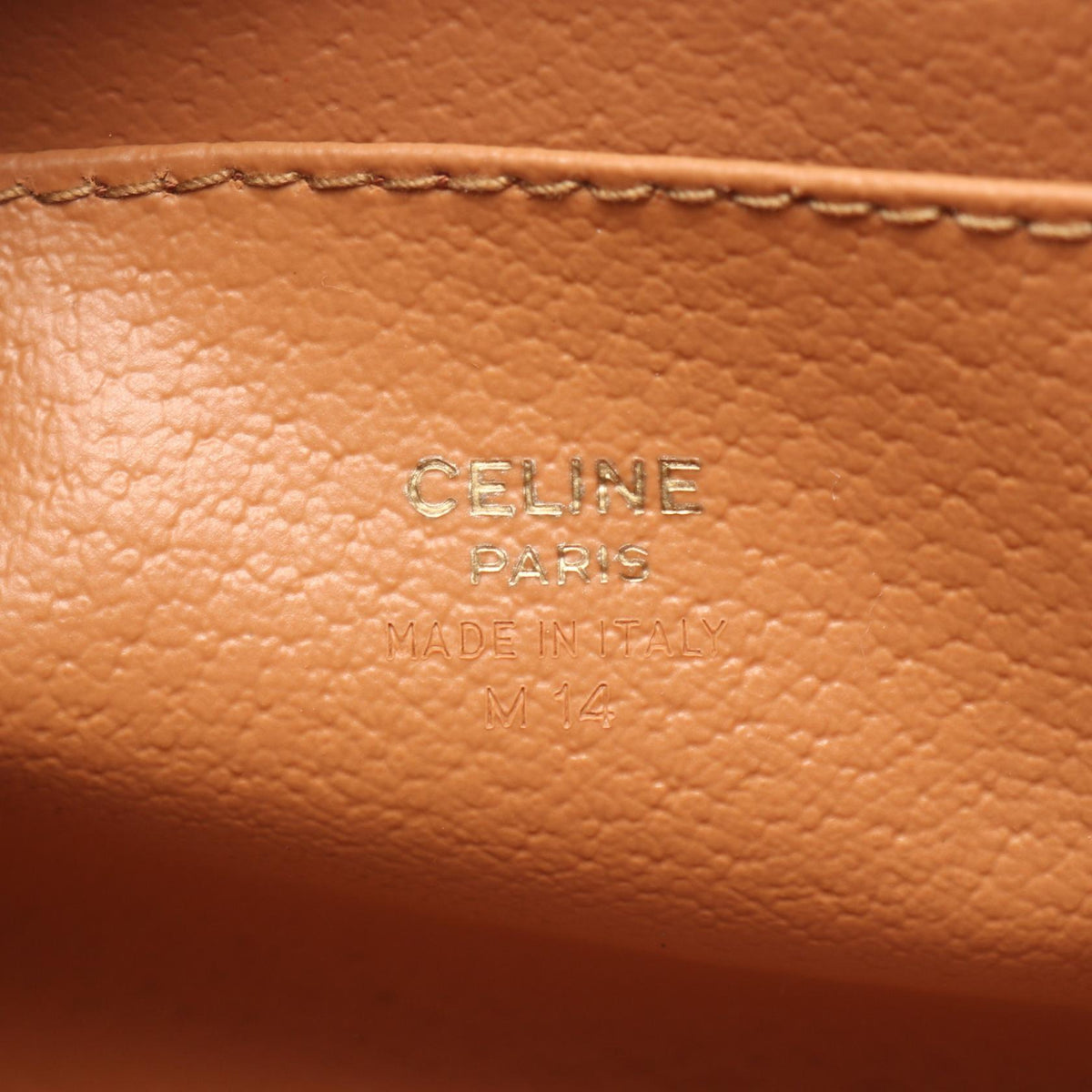 CELINE Macadam · Canvas Leather Crossbody