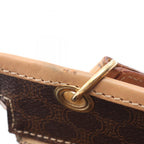 CELINE Macadam · Canvas Leather Crossbody