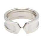CARTIER C2 Ring · 18K White Gold