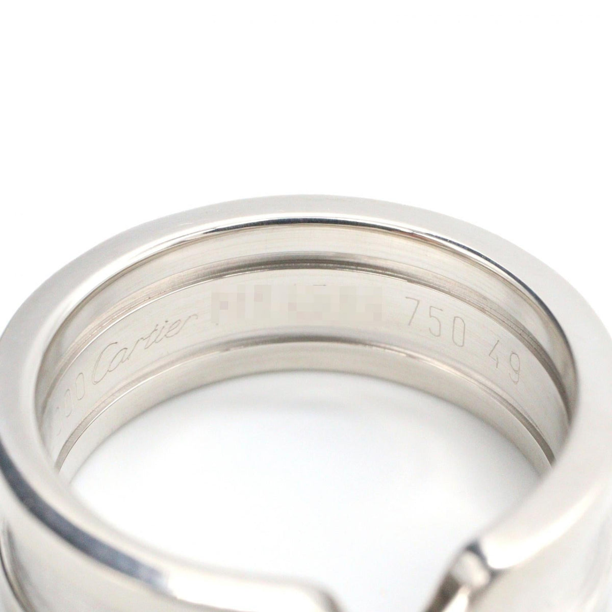 CARTIER C2 Ring · 18K White Gold
