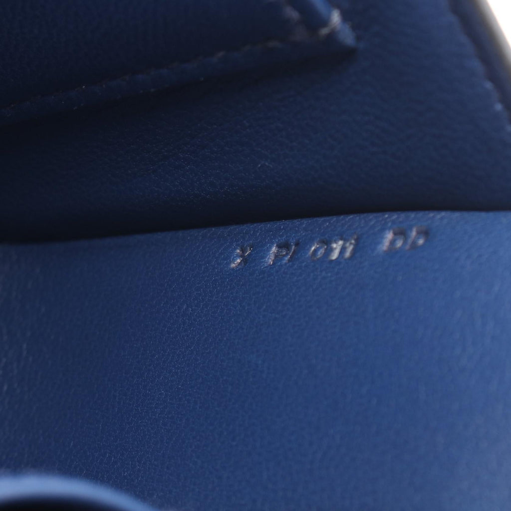 Hermès Cherche Midi · Epsom · Blue Saphir