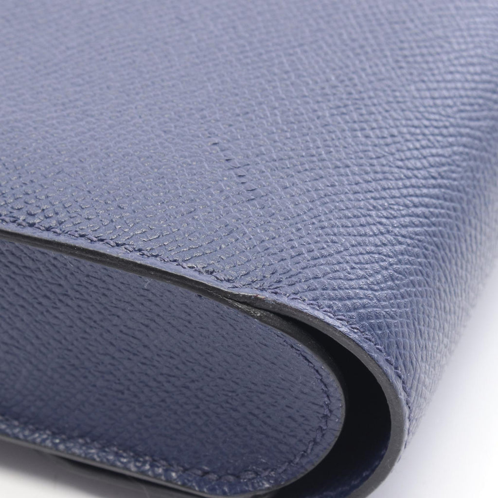 Hermès Cherche Midi · Epsom · Blue Saphir