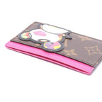 Louis Vuitton × TM Monogram Panda Card Case