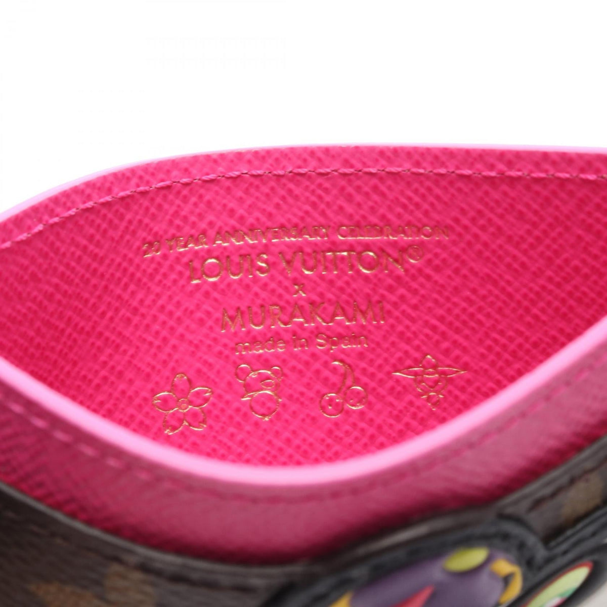 Louis Vuitton × TM Monogram Panda Card Case