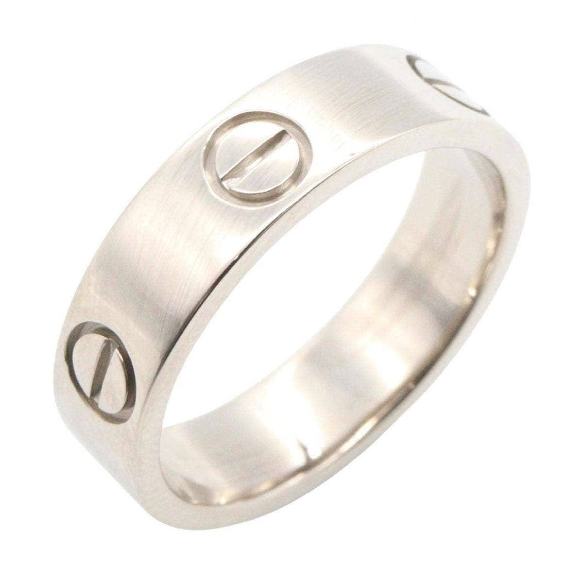 Cartier Love Ring · 18K White Gold