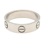 Cartier Love Ring · 18K White Gold