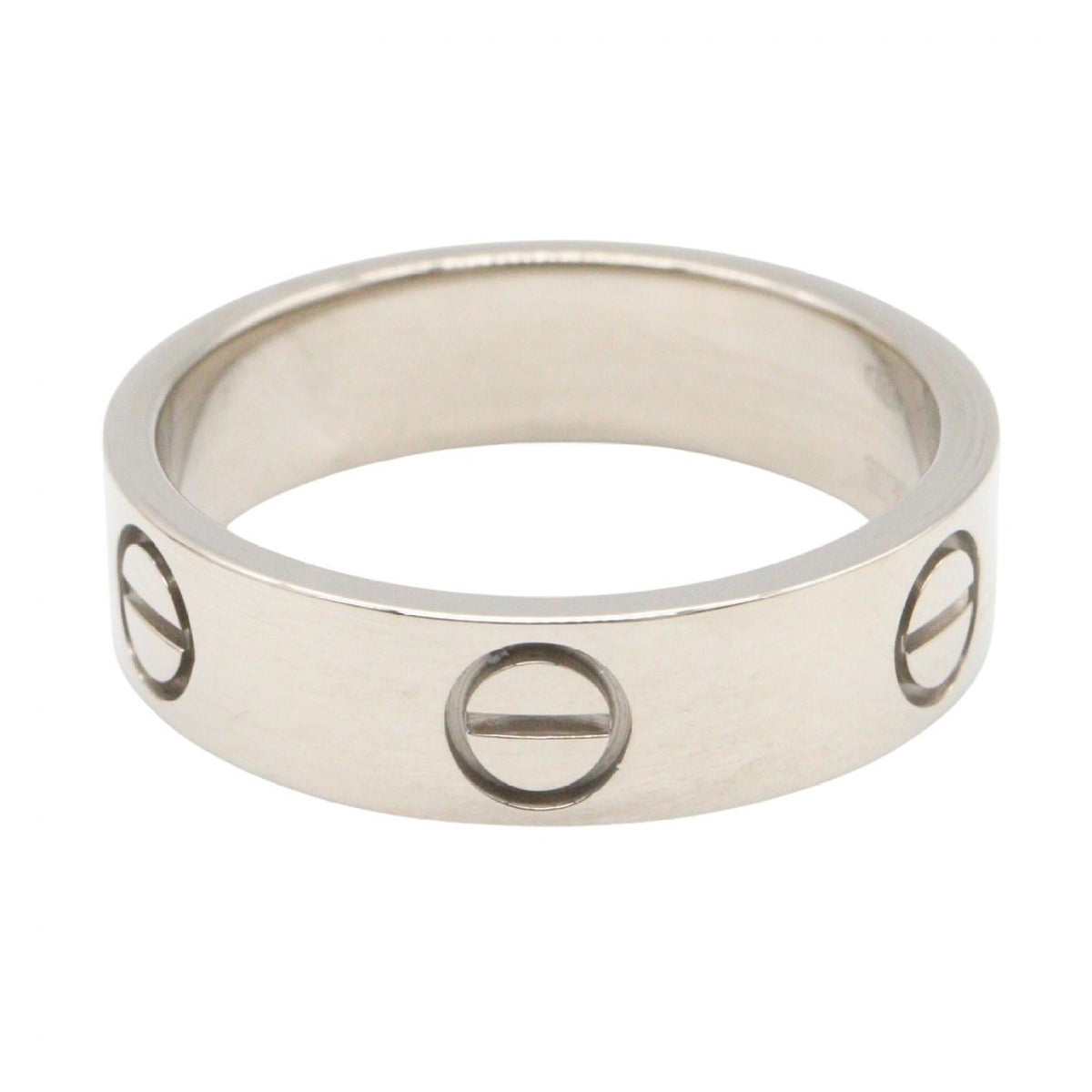 Cartier Love Ring · 18K White Gold