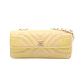 Chanel V Stitch · Patent Leather