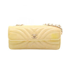 Chanel V Stitch · Patent Leather