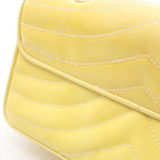 Chanel V Stitch · Patent Leather