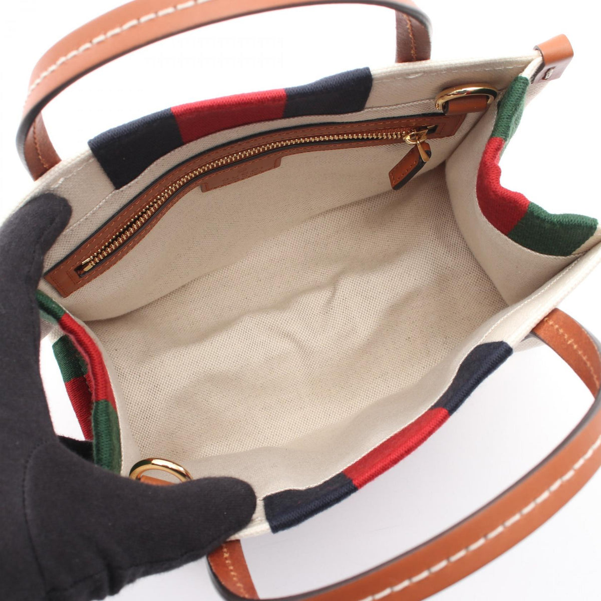 GUCCI Interlocking G · Canvas Mini Tote