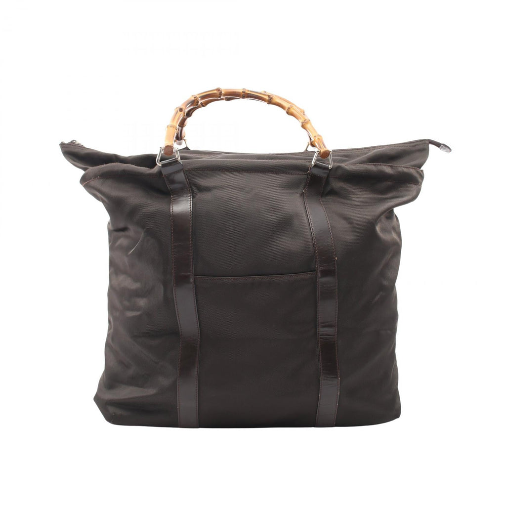 GUCCI Bamboo · Nylon Tote