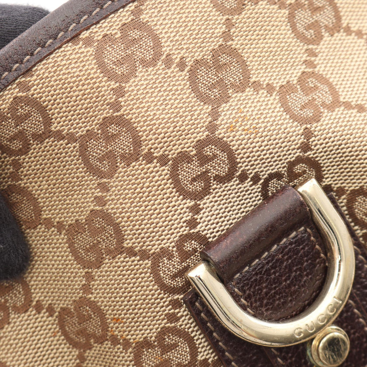 GUCCI Abbey · GG Canvas Crossbody