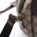 Gucci GG Supreme · Canvas Leather Shoulder