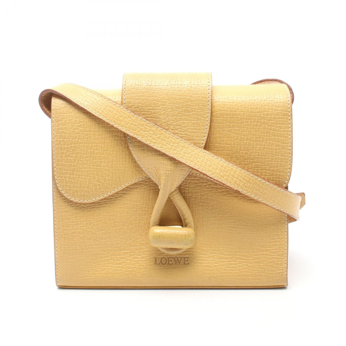 Loewe Turn Lock · Leather Crossbody