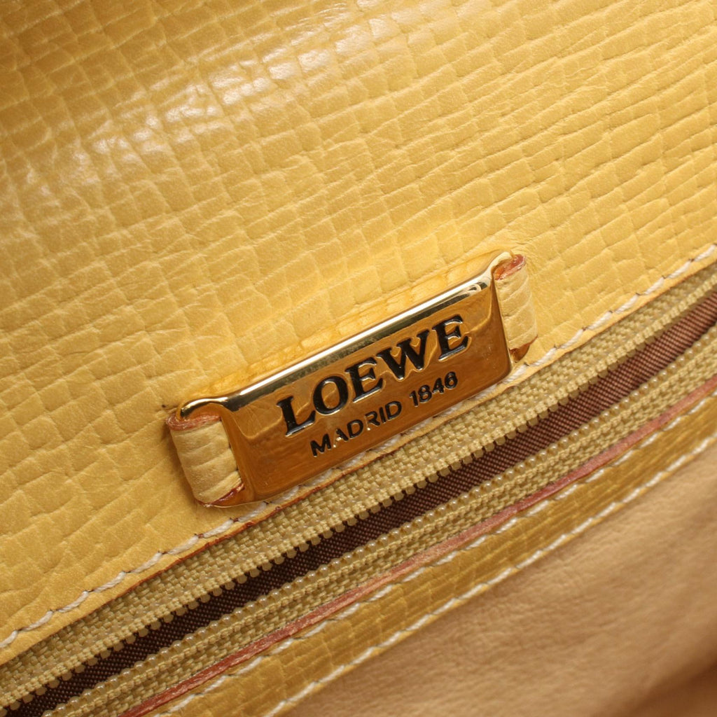Loewe Turn Lock · Leather Crossbody