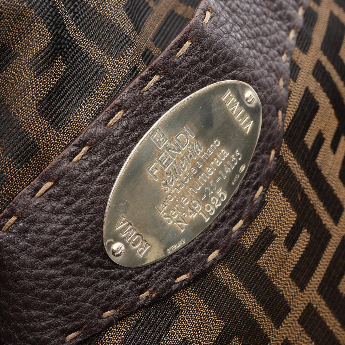 Fendi Selleria · Zucca Canvas