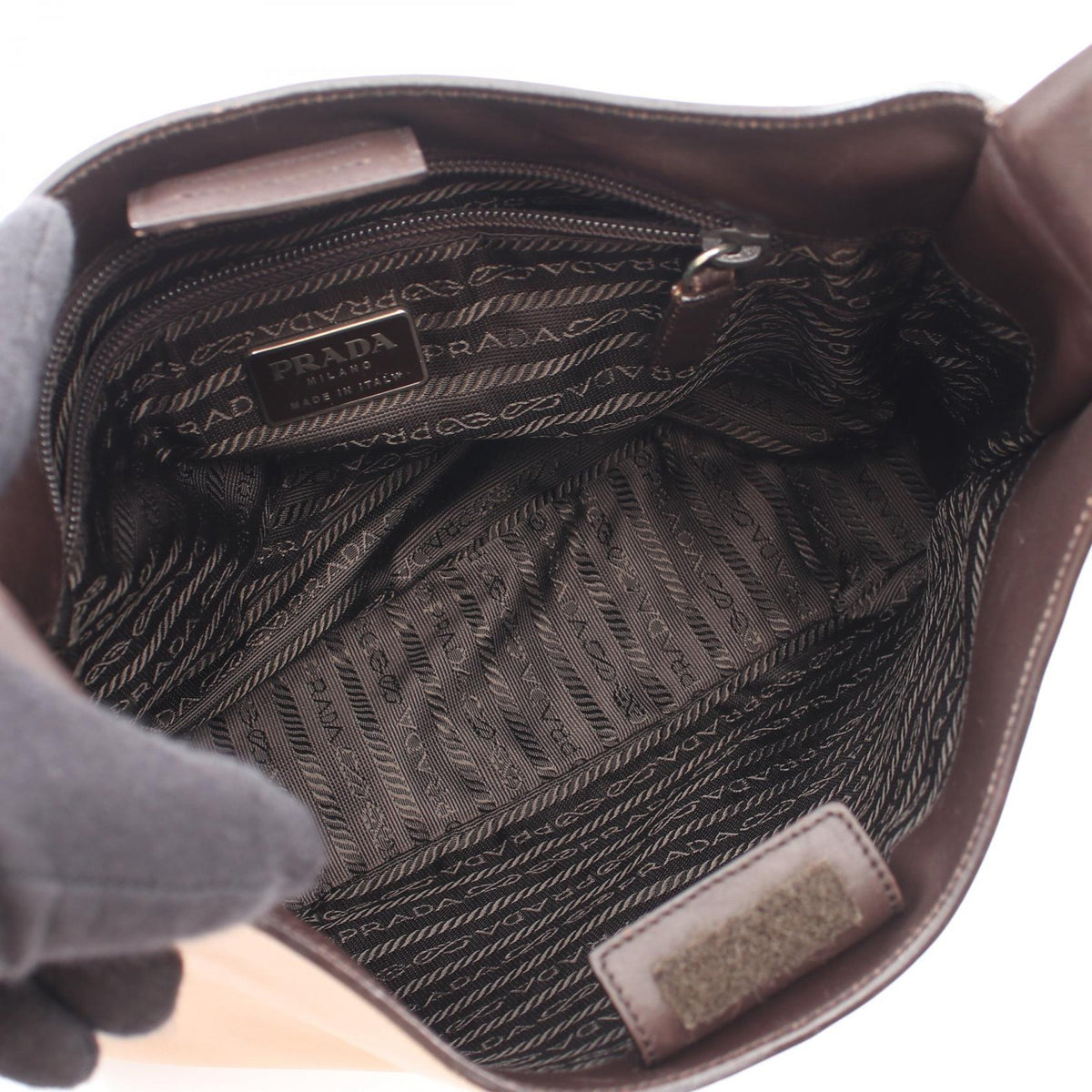 Prada · Leather Shoulder Bag