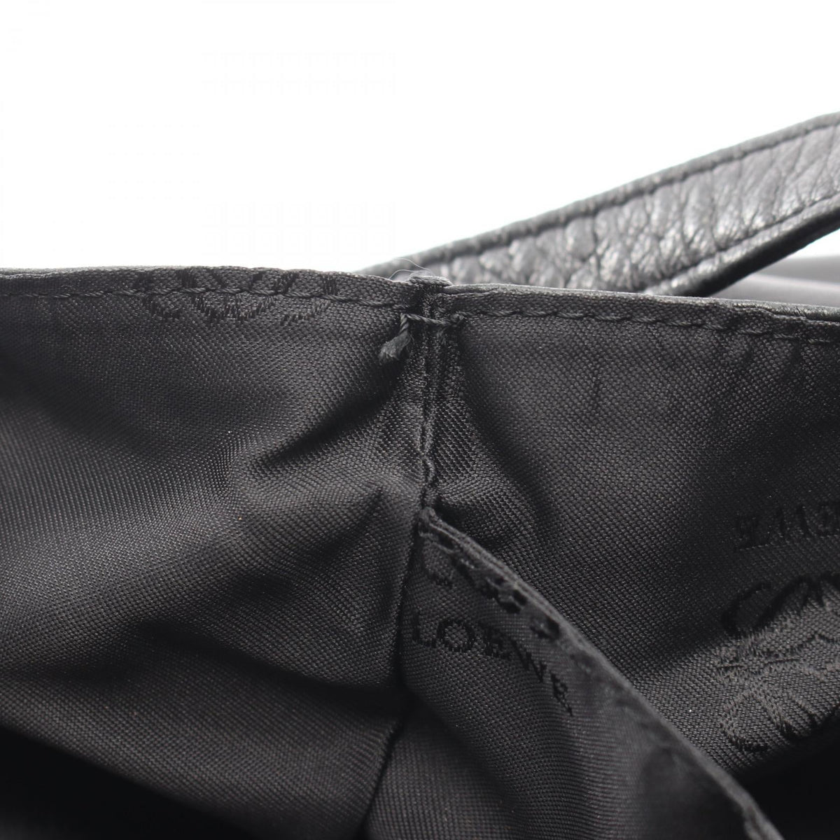 Loewe Anagram · Leather Shoulder Bag