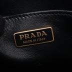 Prada Triangolo Jacquard · Saffiano Leather