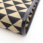 Prada Triangolo Jacquard · Saffiano Leather
